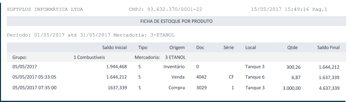 Ficha de Estoque por Produto v1.57 ou inferiores