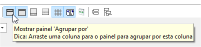 Mostrar painel ‘Agrupar por’