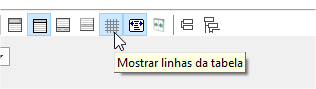 Mostrar linhas da tabela