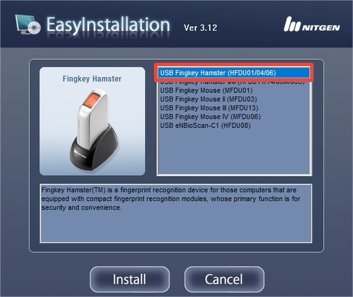 USB Fingkey Hamster (HFDU01/04/06)