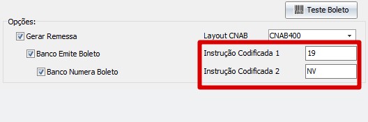 Instrução codificada 1 e 2