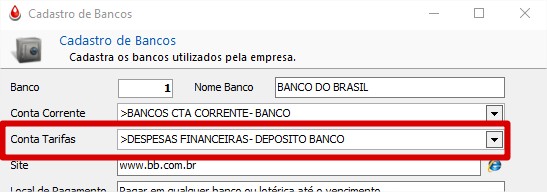 Conta Tarifas