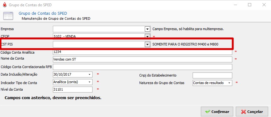 CST PIS