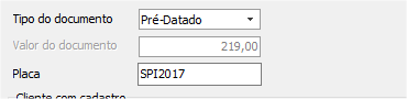 Dados do Banco