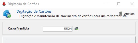 Caixa Frentista