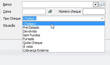 Tipo de Cheque