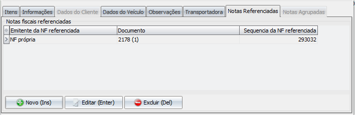 Notas Referenciadas adicionadas