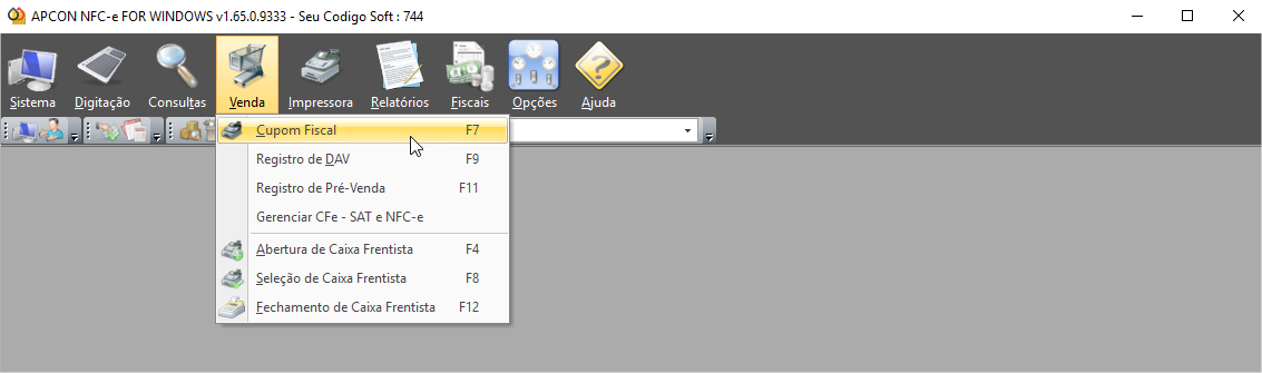 Não existem dados para visualizar