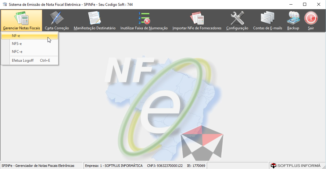 Gerenciar Notas Fiscais