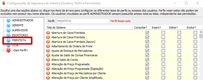 Frentista
