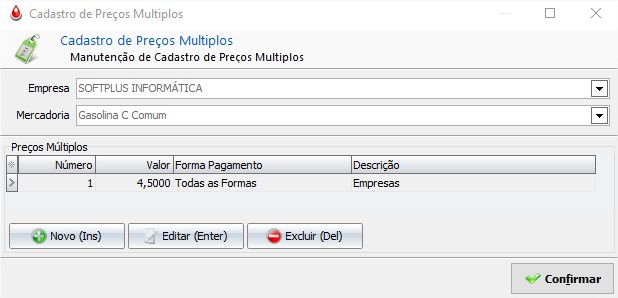Item cadastrado