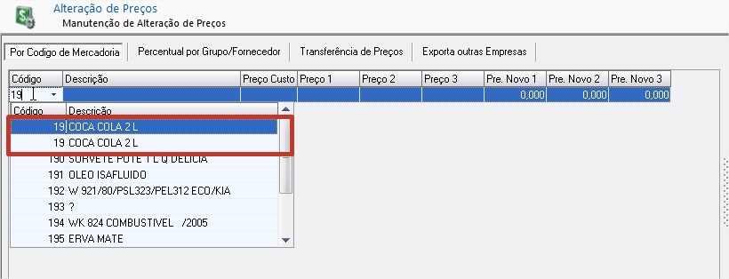 produto por código de barras