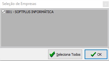 será solicitado a indicação da empresa