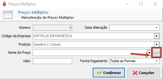 Lupa em Nome do Preço