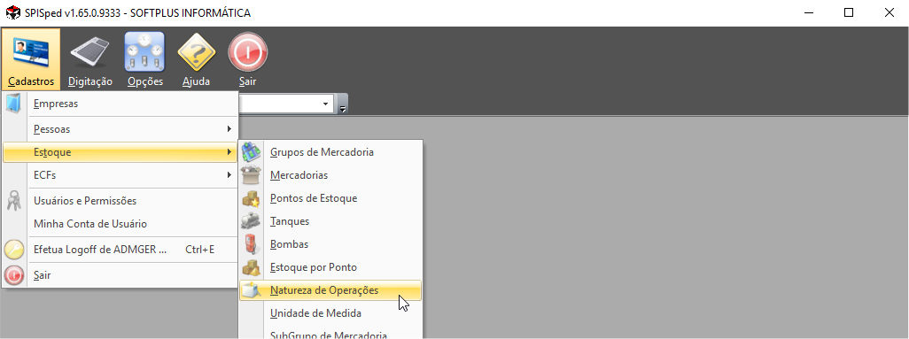 Encontre o CFOP