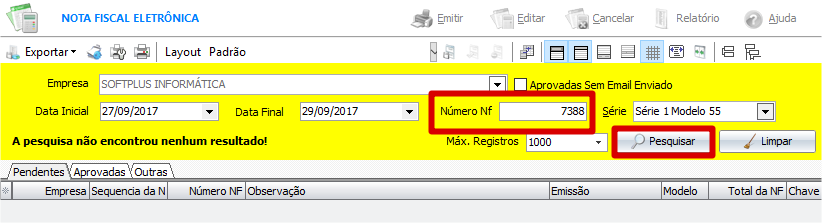 Número NF