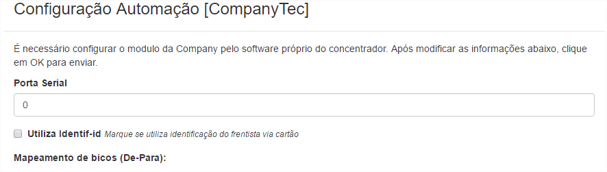 Configurar Automação Company