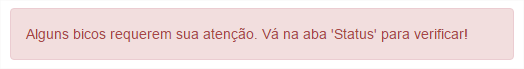 Mensagem de quebra