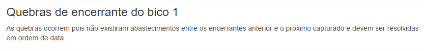 Quebras de encerrante