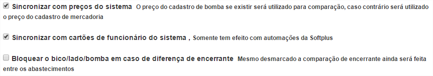 Configurações Gerais