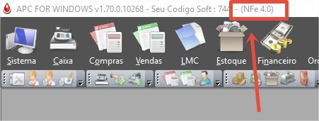 Versão do layout da NF-e
