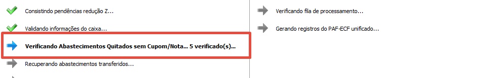 Abastecimentos sem vinculo com cupom