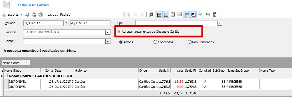 Selecionando e encontrando o parâmetro