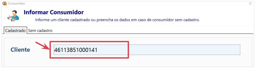 Exemplo consulta por CNPJ