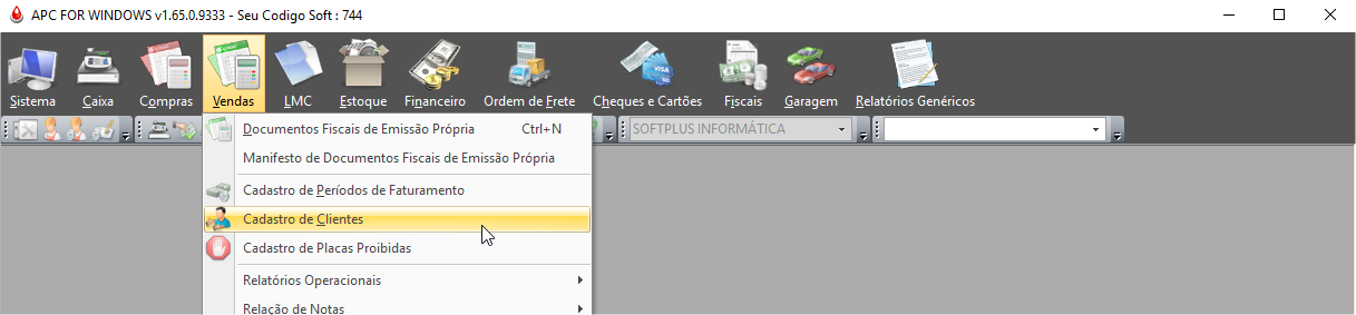 Cadastro de Clientes