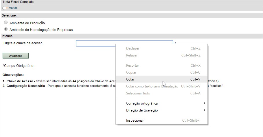 Colar Chave