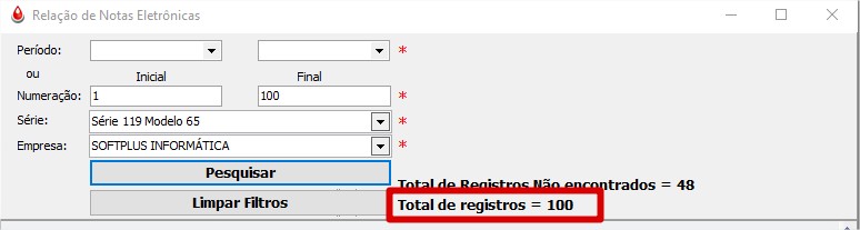 Total de Registros